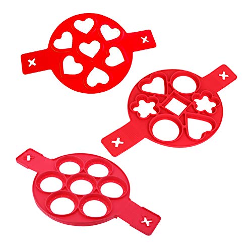 image for KIAN ABBOTT 2020 New Upgrade Pancake Molds Ring Fried Egg Mold Reusabl