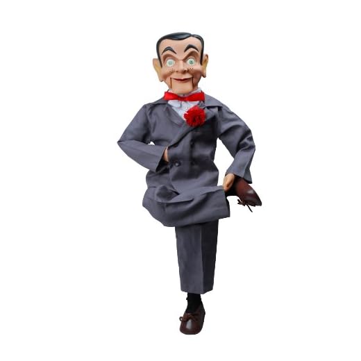 Slappy Dummy, Ventriloquist Doll “Star of Goosebumps”, Famous Ventriloquist Dummy. Has Glow in The Dark Eyes. Bonus E-Book 'How to Be a Ventriloquist'