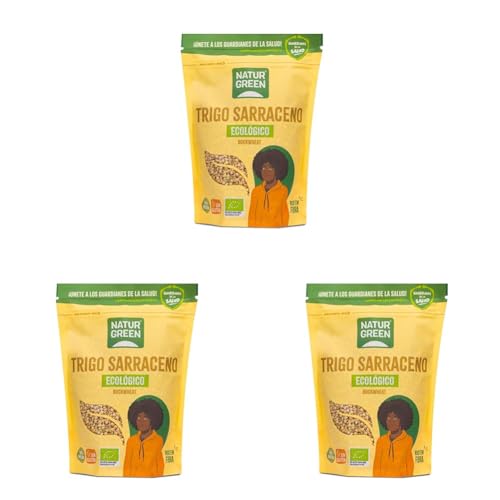 Natur Green Trigo Sarraceno Bio 500g (Paquete de 3)