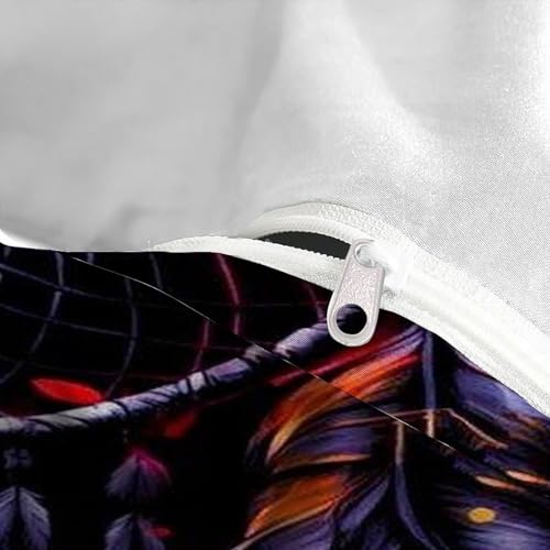 Parure attrape-rêves housse de couette microfibre supérieure King