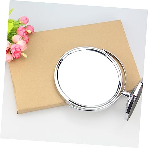Espejo de maquillaje de mesa giratorio minkissy miniatura 5