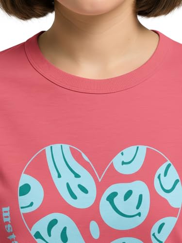 Image of HELLCAT Mulitcolor Trendy Printed Body Fit T-Shirt for Women | Pack of 1 T-Shirt