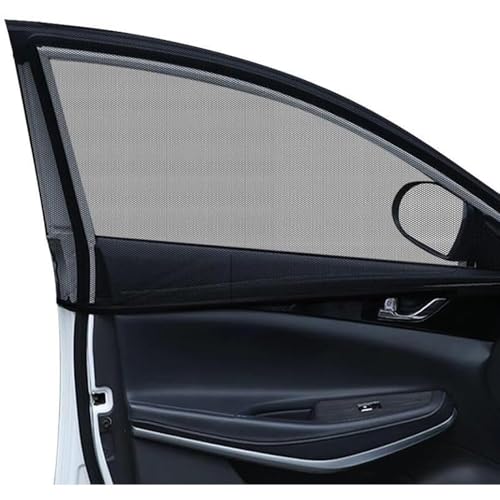 ZjjsTT 4 Pcs Car Window Shades for Toyota Harrier Hiace Highlander Hilux,Anti Mosquito Net Blackout...