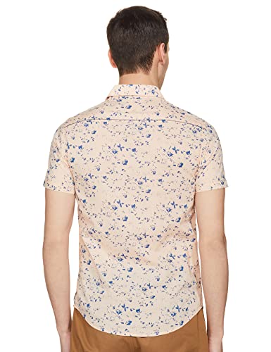 Image of Spykar Men's Printed Slim Fit Shirt
