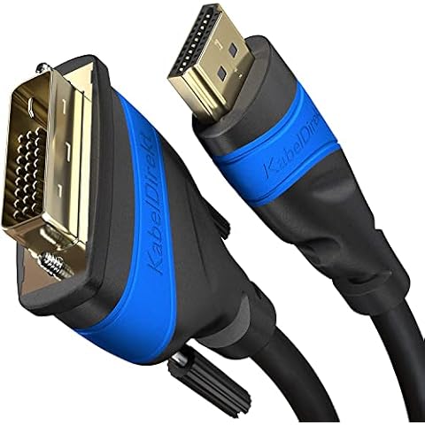 Cable adaptador HDMI-DVI bidireccional Cover