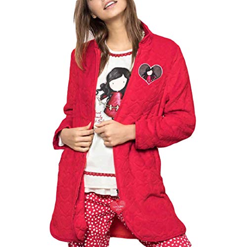 SANTORO LONDON - Bata Mujer Santoro GORJUSS Mujer Color: Frambuesa Talla: Medium