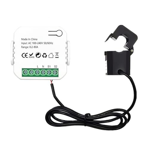 POFET Medidor Inteligente Monitor de Energía WiFi Monitor de Uso