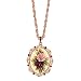 1928 Jewelry Manor House Victorian Pendant Necklace, 28"