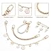 PLKDJDM 3Pcs Purse Charms Alloy Heart Padlock Purse Charm Fashion Keychain Charms for DIY Handbags Making for Women (Flower)