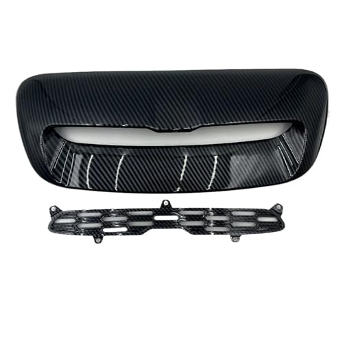 Cubierta de salida de aire protectora con malla para capó de Mini Cooper S R56 4