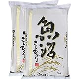 精米仕立て 令和7年産 新潟 魚沼産 コシヒカリ 10kg (5kg×2) 白米 精米 新潟 米 低温倉庫管理米