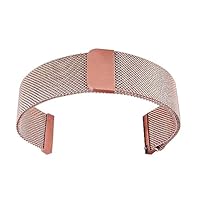 Hip Hop Smartwatch Cinturino Bracciale Magnetico In Acciaio Milanese Per Smartwatch - Universale 18/20/22 Mm Cinturino Magnetico Smartwatch - Foto 10