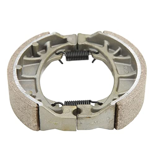 Aramox Trommelbremsbacke Hinten 105mm für GY6 50ccm Roller Moped ATV (Ersatz für 139QMB) - Hinterrad Bremsschuh aus hochfestem Faserstoff
