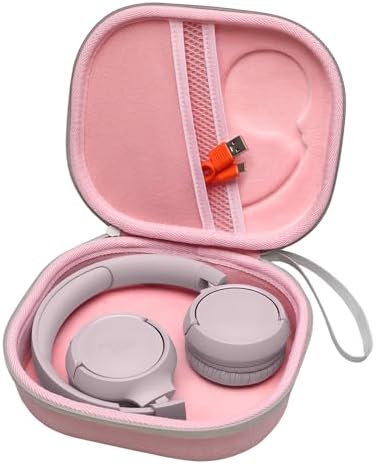 Case for JBL Tune 510BT/720BT/770NC/520BT/520C/670NC Headphone Pink | Hard Carrying Travel Case for JBL Live 670NC/770NC/680NC/780NC Headphones