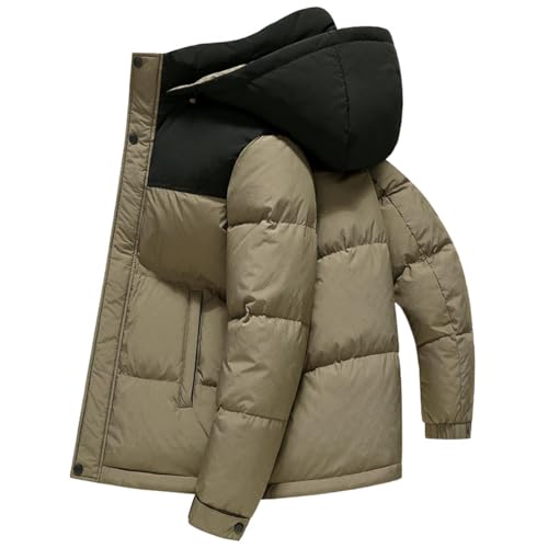 Doudoune d'hiver homme USTZFTBCL veste épaisse en relief