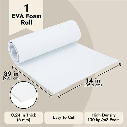 Mousse EVA blanche 6mm pour réussir vos découpes de cosplay - 5