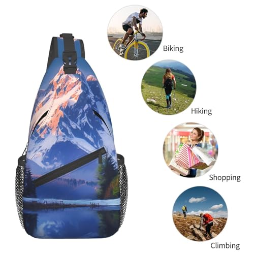 Mochila pequeña de tirante cruzado para excursión miniatura 6