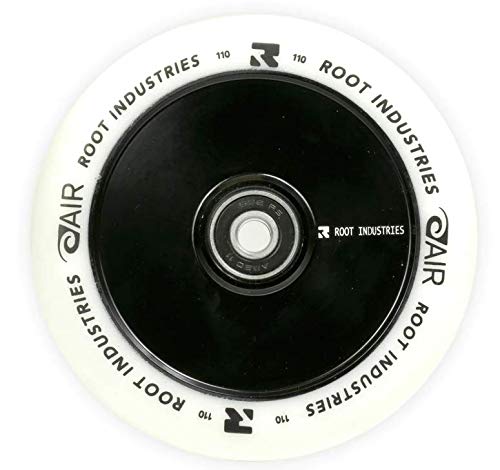 Root Industries Air 110mm Stunt Scooter Rolle + Fantic26 Sticker (Schwarz/Weiss (Pu)) Cover