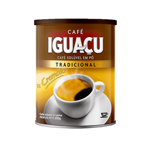 Café Iguaçu Solúvel Tradicional em Pó, 200g, Cremoso