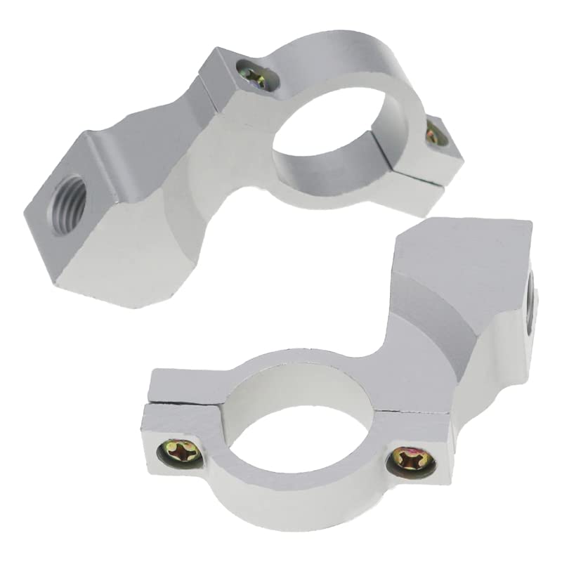 専用⑦ CNC Aluminum 10mm Handlebar Mirror Mount Clamps - Universal 7/8