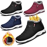 Bout éLargi: la tête de la chaussure diabétique correspond à la conception du pied pour les personnes âgées et d'âge moyen, orteils anti - collision, partie de la paume du pied plus lâche, confortable et chaude