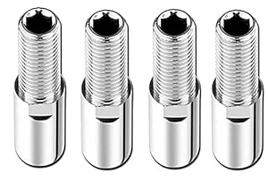 THOISEWELT Full Brass 3 Inch Extension Nipple for Bathroom Kitchen Plumbing Hardware Tools Pipe Fittings (Chrome Finish) - 4 Pcs