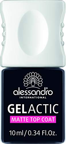 Alessandro Gelactic Matte Top Coat, 1 x 10 ml