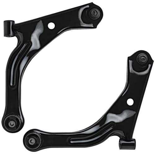 Image of Detroit Axle - 12pc Front End Control Arms Kit for 2009 Ford Escape Mazda Tribute Mercury Mariner, Lower Control Arms w /Ball Joint Sway Bars Tie Rod Ends Boots Replacement