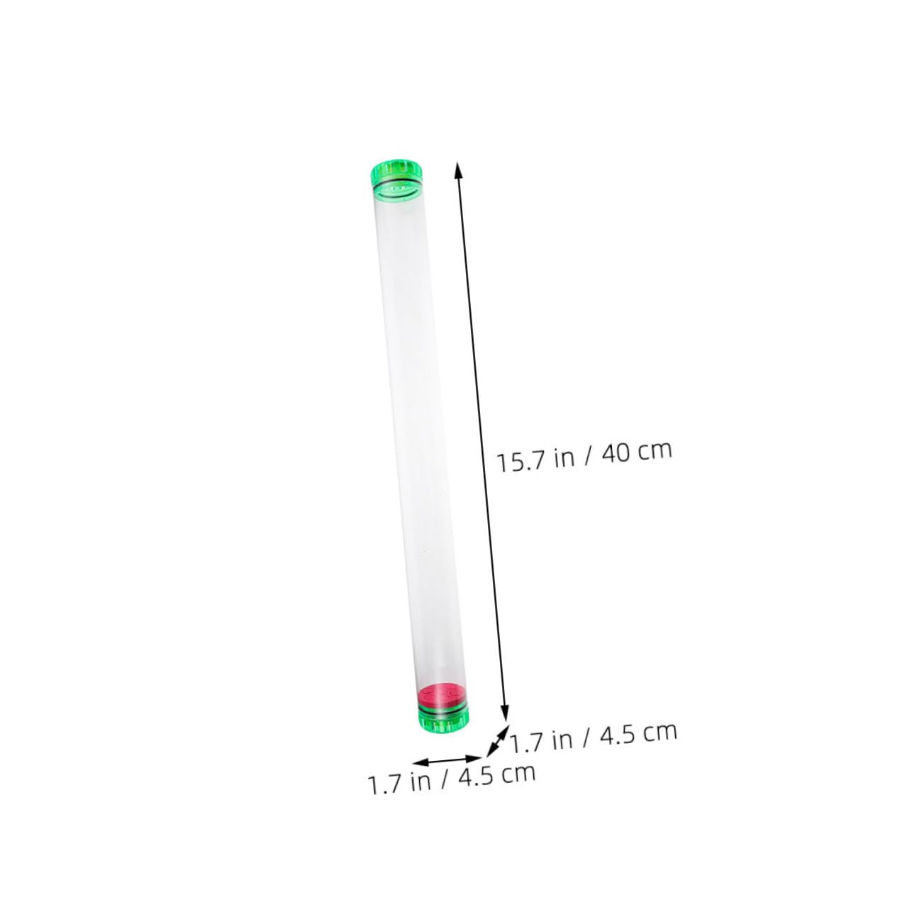 BIUDECO Transparent Fishing Float Tubes with Built-in Sponge Lightweight Portable Float Storage Tubes Fishing Bobber Organizer for River Accessories - Image 2