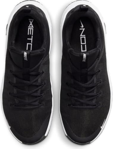 Nike Men's Free Metcon 6 Sneaker, Black/White, 8.54