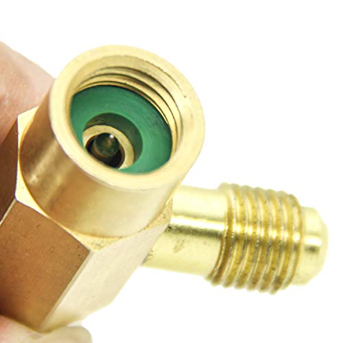 R134A Can Tap 1/2Inch Female to 1/4 Inch SAE Male miniatura 4