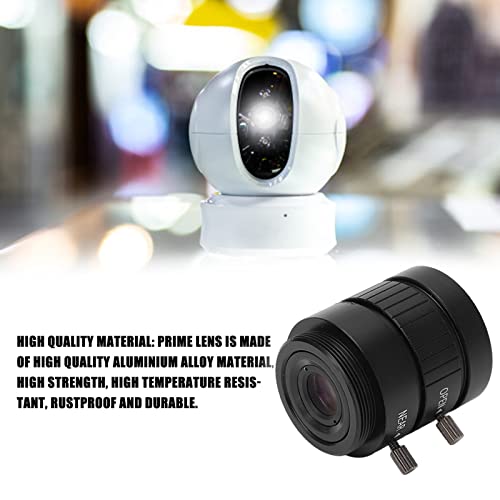 image for Leapiture CS Mount 3MP Lens 8mm Focal Length Manual Aperture Fixed Foc