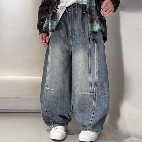 Jeans garçon et boys pants skinny de style urbain hip hop pour enfant 8 ans