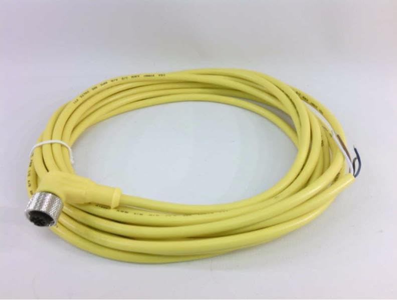 RADWELL Verified Substitute V1-W-2M-PVC-SUB 5M, Cable - M12 - Single-Ended Cable - Female 4-PIN Right Angle, PVC, Replacement of PEPPERL & Fuchs V1-W-2MPVC