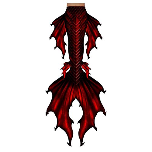ALBBMY Mermaid Tail Swimmable Bikini Set,Mermaid Tails for Girls,for Swimming Princess Bikini Bathing Suit Set Mermaid Tail (Size : Custom Size)