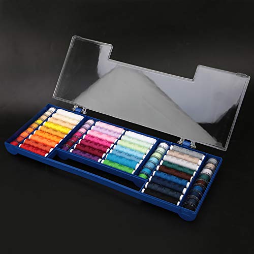 Kit de 64 hilos de coser de poliéster con estuche miniatura 5