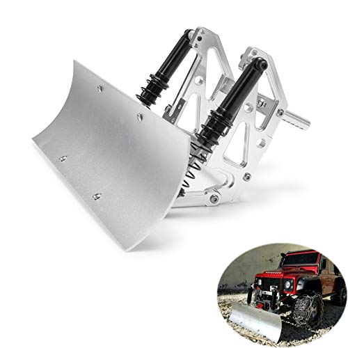 RCLIONS RC Model Car Snowplow Snow Shovel Remote Control for Axial SCX10 90046/90047 TRX4 D90 Redcat...