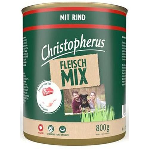Dr. Alder Christopherus Carne de carne con carne de vacuno, 6 x 800 g