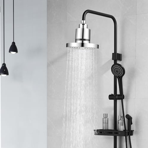 Pomme de douche haute pression elimine les impuretes de eau dure - 6