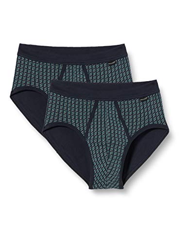 Preisvergleich Produktbild Schiesser Herren Essentials 2PACK Sportslip Unterwäsche, dunkelblau, 6 (2er Pack)