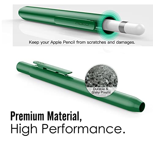Image of MoKo Retractable Holder Case for Apple Pencil 1st Generation,Midnight Green