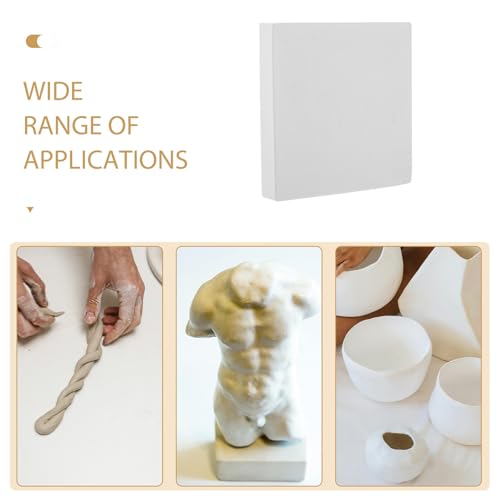 Placa base de yeso LIFKOME para crear escultura cerámica en tu estudio de artes DIY 4