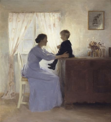 Peinture sur Toile Mère et Enfant : Ajoutez de la Douceur à Votre Chambre