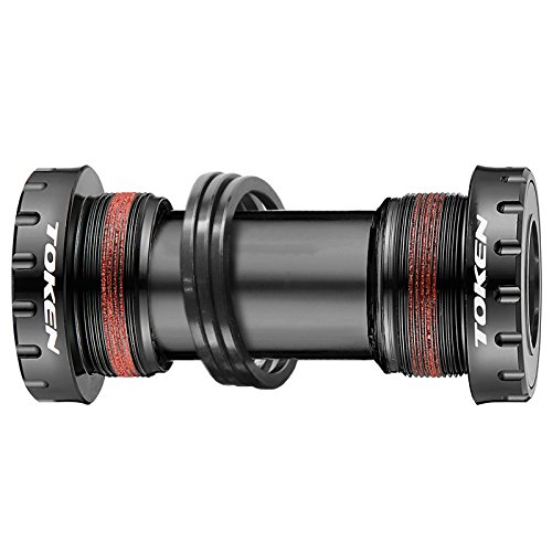 Token External Bottom Bracket English Threaded (Bsa) To Gxp 22-24Mm Crank For Road Bike/Mtb (Black) #TOP20