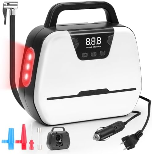 Compressor de Ar, Calibrador de Pneus Portátil, Compressor de Ar ...