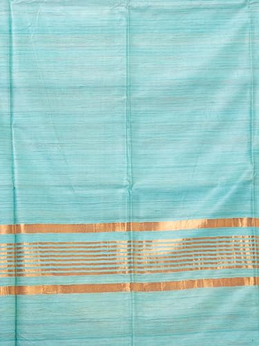 Rachbai peach tussar silk saree in tussar silk – image 4