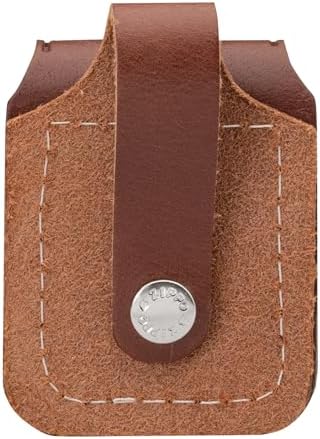 Zippo Lighter Pouch with Loop, Brown