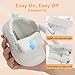 STQ KIDS Toddler Shoes for Boys Girls Wide Toe Box Kids Barefoot Shoe Zero Drop Unisex Baby First Walking Sneakers with Hook-and-Loop Non Slip White Toddler Size 5 (12-18 Months)