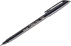 Caneta Hidrográfica Office Pen, Pilot, 1.0 mm, Preto