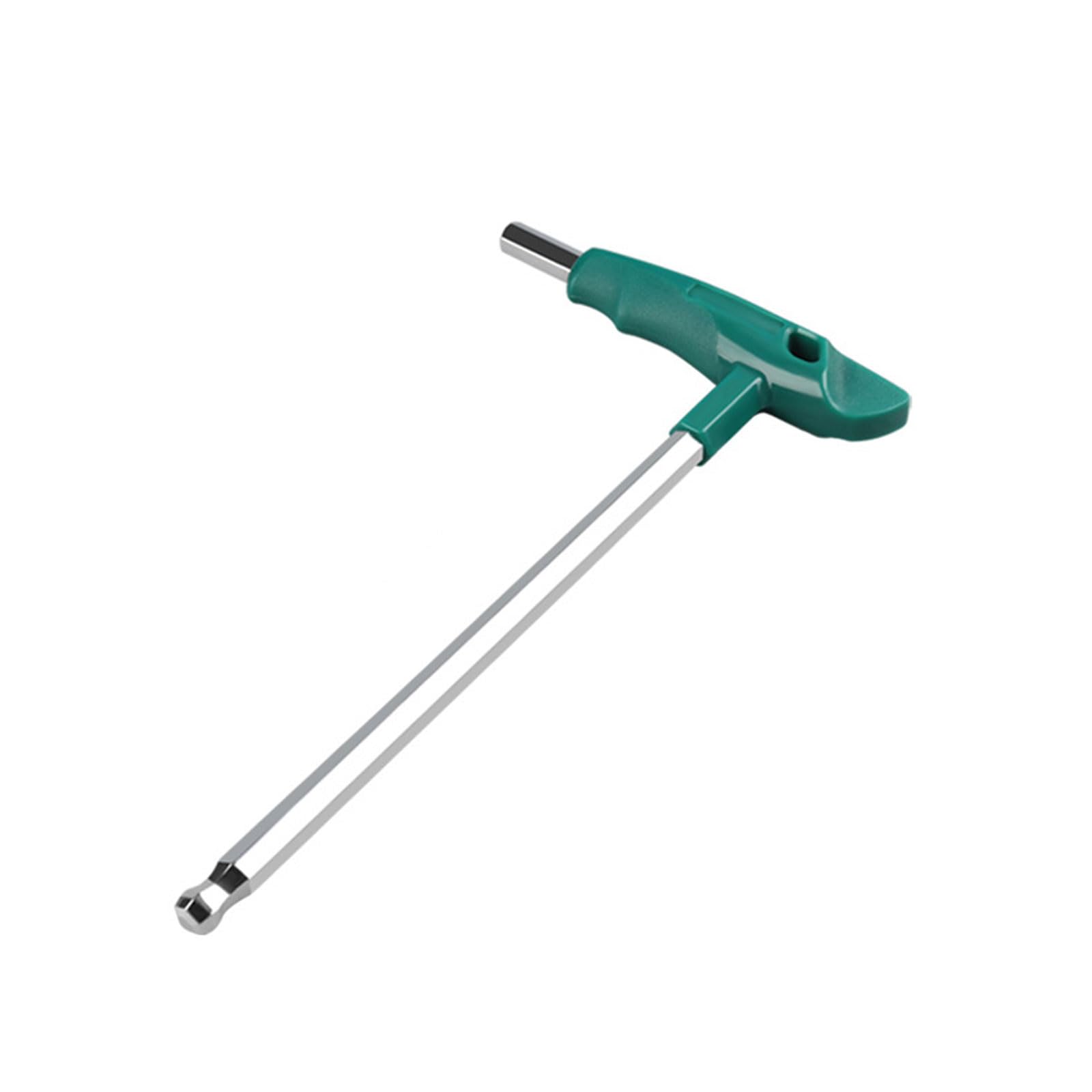 Kaccde Sturdy T Handle Hexagonal Wrench With Rustproof Coating Accuracy Machined Tool For Professional Technicians Metal
